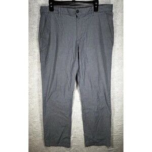 Calvin Klein CK Pants Mens Size 33X30 Blue Gray Body Fit Stretch (35x28” actual)